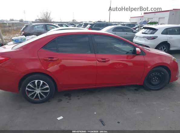 2T1BURHE7JC073245 2018 TOYOTA LL Red Вид задньої частини салону