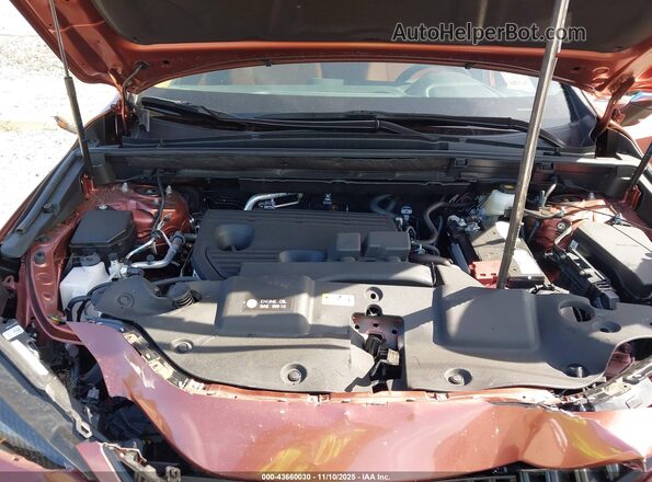 2T2ADCAZ4SC026581 2025 LEXUS NX 250 Orange უკანა ხედი