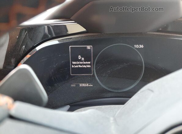 2T2ADCAZ6RC012921 2024 LEXUS NX Black Вид щитка приладів
