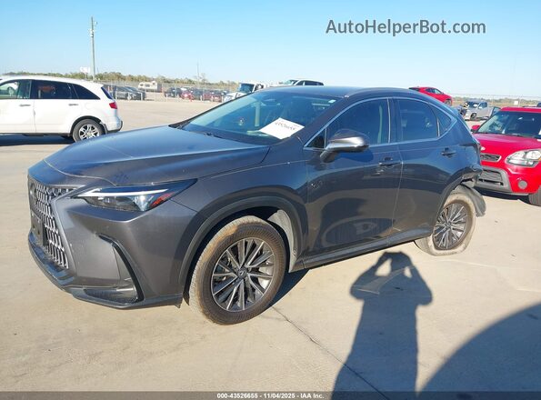 2T2ADCAZ6SC020989 2025 LEXUS NX 250 Gray წინა მარცხენა ხედი სამი მეოთხედიდან