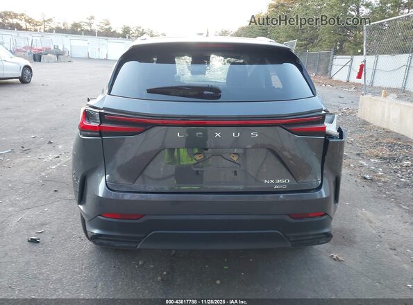 2T2AGCEZ1RC033922 2024 LEXUS NX 350 Gray 