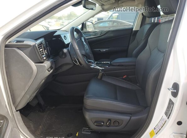2T2AGCEZ8NC010034 2022 LEXUS NX White წინა სალონის ხედი