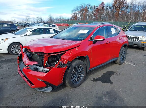 2T2AGCEZXSC083546 2025 LEXUS NX 350 Red Передня ліва чверть