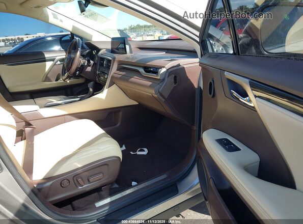 2T2AZMAA2LC165451 2020 LEXUS RX 350 Silver წინა სალონის ხედი