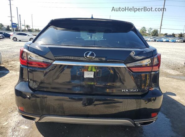 2T2AZMAA3MC214240 2021 LEXUS RX Black უკანა ხედი