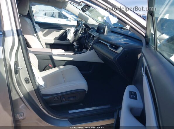 2T2AZMAA4MC198047 2021 LEXUS RX 350 Silver წინა სალონის ხედი