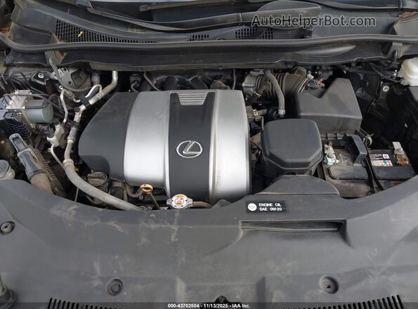 2T2AZMAA5LC163502 2020 LEXUS RX Black Вид ззаду