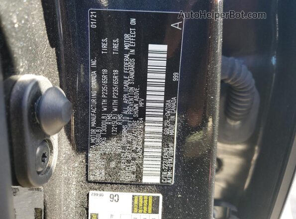 2T2AZMDA5MC279764 2021 LEXUS RX Черный Панорамный вид салона 360°