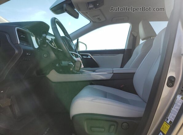 2T2AZMDA9MC272736 2021 LEXUS RX Silver Widok wnętrza z przodu