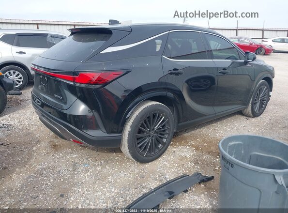 2T2BAMBA1SC058934 2025 LEXUS RX 350 Black Rear right