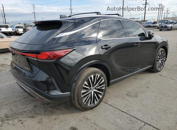 2T2BAMBA4PC019424 2023 LEXUS RX Black უკანა მარჯვენა