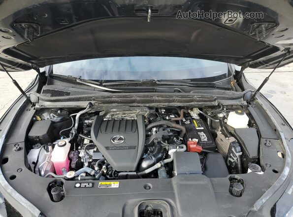 2T2BAMBA4PC019424 2023 LEXUS RX Black ძრავის განყოფილების ხედი
