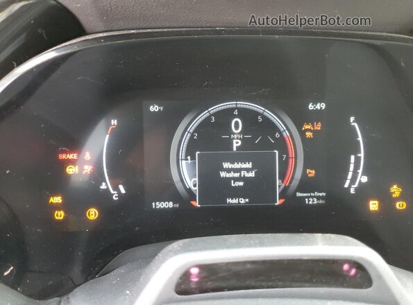 2T2BAMBA4PC019424 2023 LEXUS RX Black ხელსაწყოთა პანელის ხედი