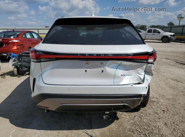 2T2BAMBA6RC043839 2024 LEXUS RX White Widok z tyłu
