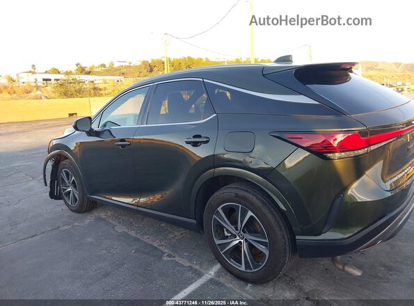 2T2BAMBA8PC008779 2023 LEXUS RX 350 Green Սալոնի 360 աստիճան տեսք