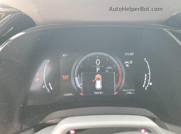 2T2BAMBA8RC024550 2024 LEXUS RX White Widok zestawu wskaźników