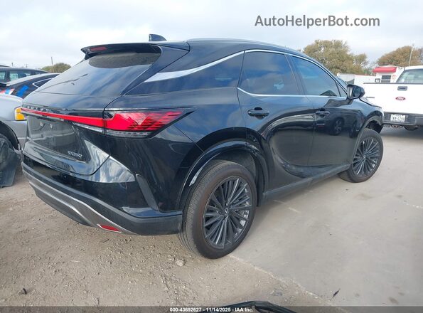 2T2BAMBA9SC053481 2025 LEXUS RX 350 Black Rear right