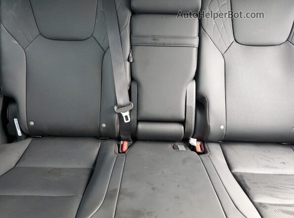 2T2BAMCA0SC106843 2025 LEXUS RX Black Vista de los asientos traseros
