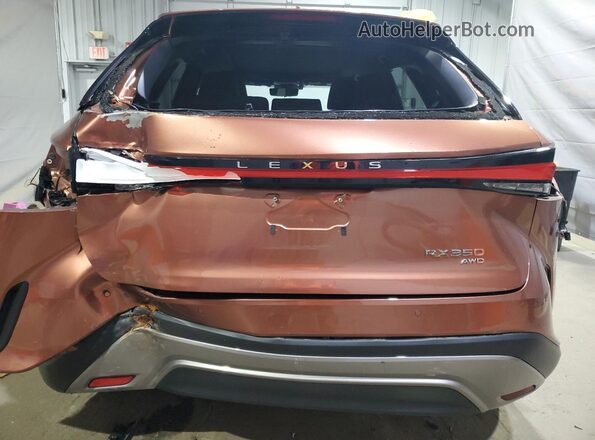 2T2BAMCA1PC022182 2023 LEXUS RX Brown Widok z tyłu