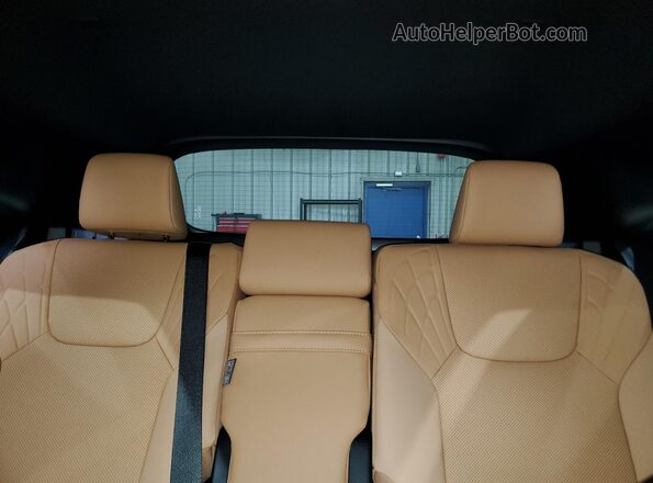 2T2BAMCA1SC101683 2025 LEXUS RX Charcoal Вид задніх сидінь