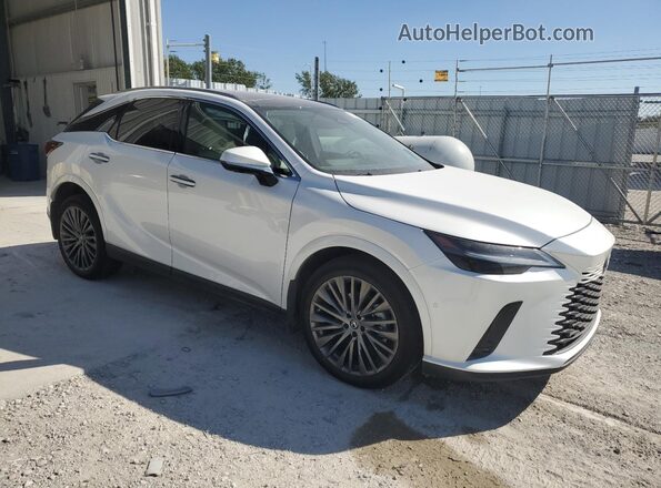 2T2BAMCA2RC063276 2024 LEXUS RX White Передня права чверть