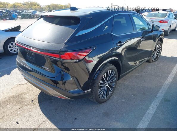 2T2BAMCA2SC093741 2025 LEXUS RX 350 Black Задня права чверть