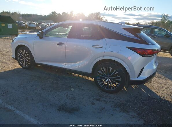 2T2BAMCA4PC003318 2023 LEXUS RX 350 White Trasero izquierdo