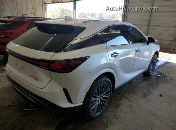 2T2BAMCA4RC077339 2024 LEXUS RX White უკანა მარჯვენა