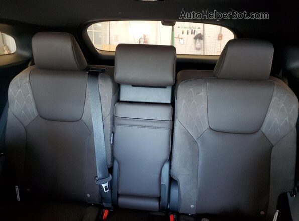 2T2BAMCA4RC077339 2024 LEXUS RX White უკანა სავარძლების ხედი