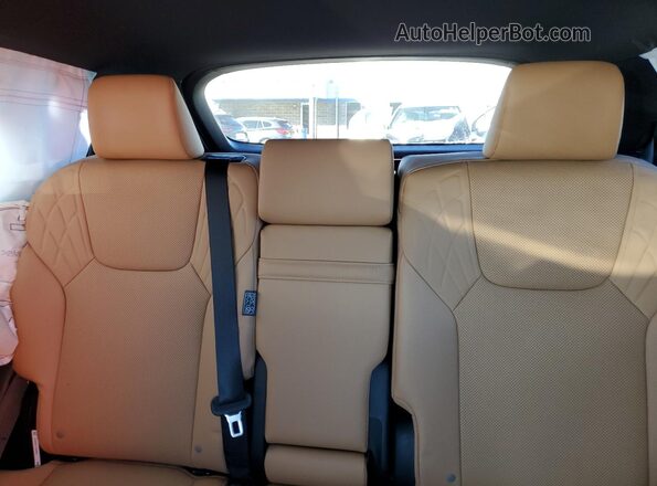 2T2BAMCA5SC095175 2025 LEXUS RX White Rear seats view