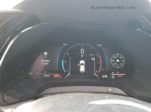 2T2BAMCA5SC095175 2025 LEXUS RX White Instrument cluster view