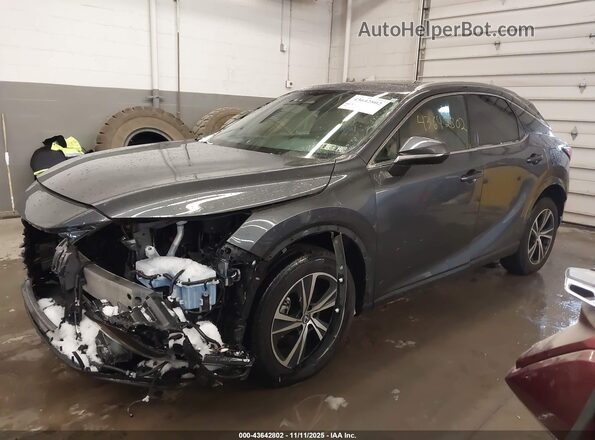 2T2BAMCA6SC096013 2025 LEXUS RX 350 Gray წინა მარცხენა ხედი სამი მეოთხედიდან
