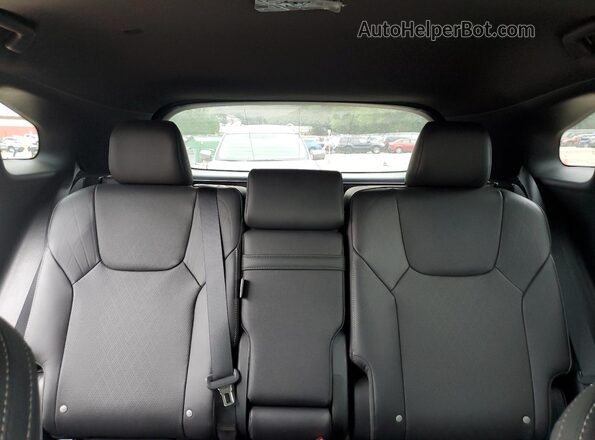 2T2BAMCA9PC010197 2023 LEXUS RX Gray Widok tylnych siedzeń