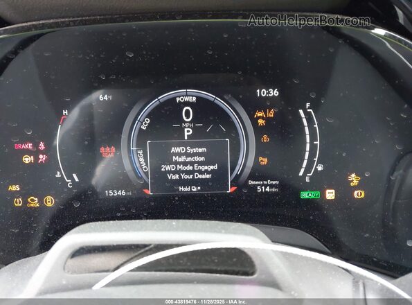 2T2BBMCA0RC039829 2024 LEXUS RX 350H Серебряный Вид задних сидений