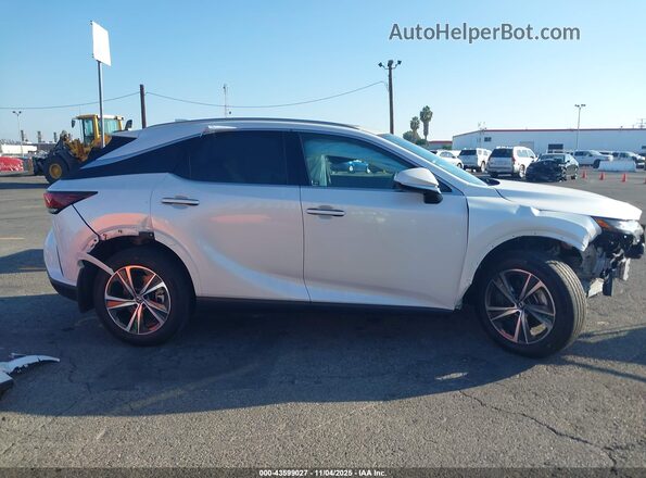 2T2BBMCA2PC006649 2023 LEXUS RX 350H White Vista interior trasera