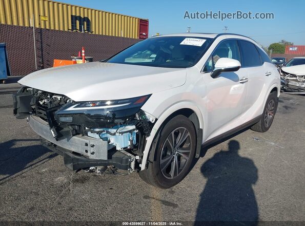 2T2BBMCA2PC006649 2023 LEXUS RX 350H White Vista tres cuartos delantera izquierda