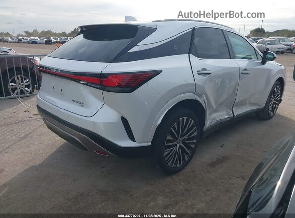 2T2BBMCA2RC030565 2024 LEXUS RX 350H White უკანა მარჯვენა