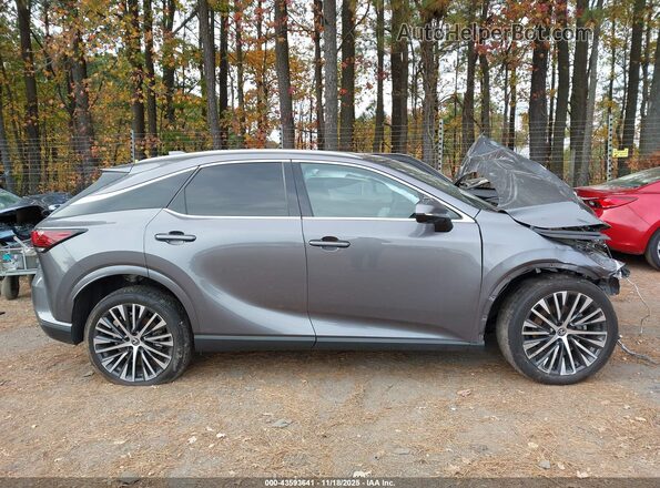 2T2BBMCA3PC010774 2023 LEXUS RX 350H Gray Rear interior view