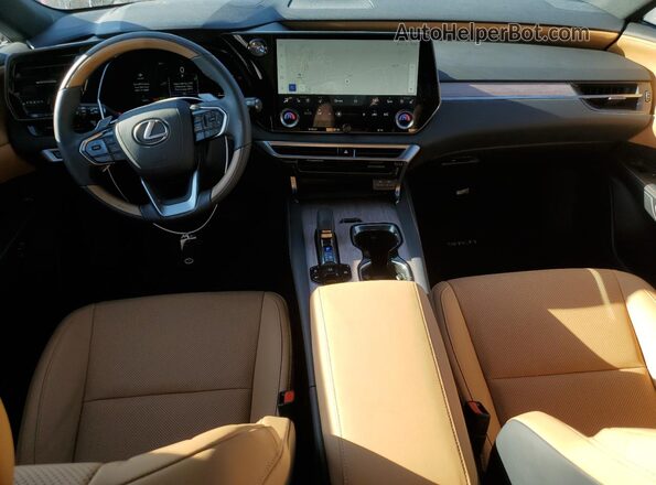 2T2BBMCA3SC071857 2025 LEXUS RX Черный Вид панели приборов