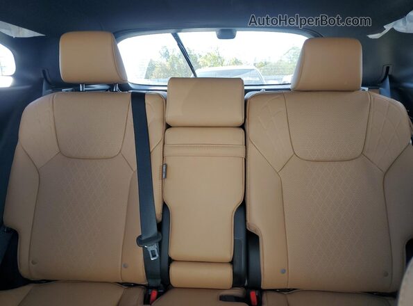 2T2BBMCA4SC081426 2025 LEXUS RX White Widok tylnych siedzeń