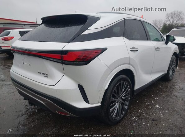 2T2BBMCA5PC021081 2023 LEXUS RX 350H White Trasero derecho