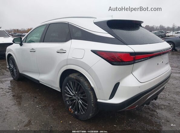 2T2BBMCA5PC021081 2023 LEXUS RX 350H White Trasero izquierdo