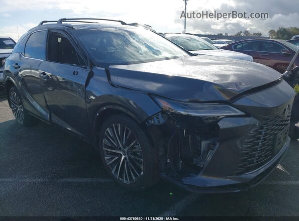 2T2BBMCA5RC049286 2024 LEXUS RX 350H Gray Вид спереду