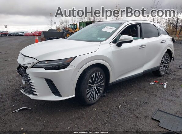 2T2BBMCA7PC012110 2023 LEXUS RX 350H Белый Передняя левая четверть