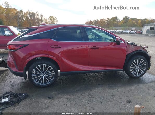 2T2BBMCA7SC088063 2025 LEXUS RX 350H Красный Панорамный вид салона 360°