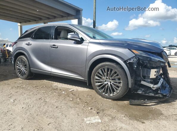 2T2BBMCA8PC014576 2023 LEXUS RX Серый Передняя правая четверть