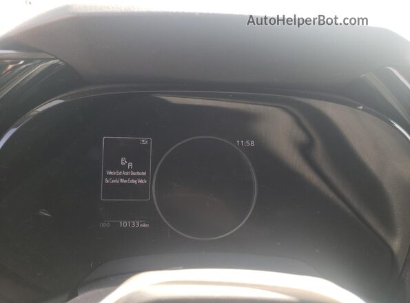 2T2BBMCA9RC049095 2024 LEXUS RX Gray Вид щитка приладів