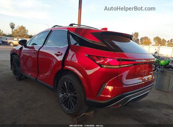 2T2BBMCA9SC078991 2025 LEXUS RX 350H Red Հետևի ձախ