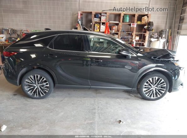2T2BBMCAXPC005166 2023 LEXUS RX 350H Black უკანა სალონის ხედი