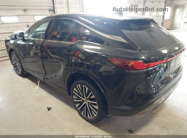 2T2BBMCAXPC005166 2023 LEXUS RX 350H Black უკანა მარცხენა